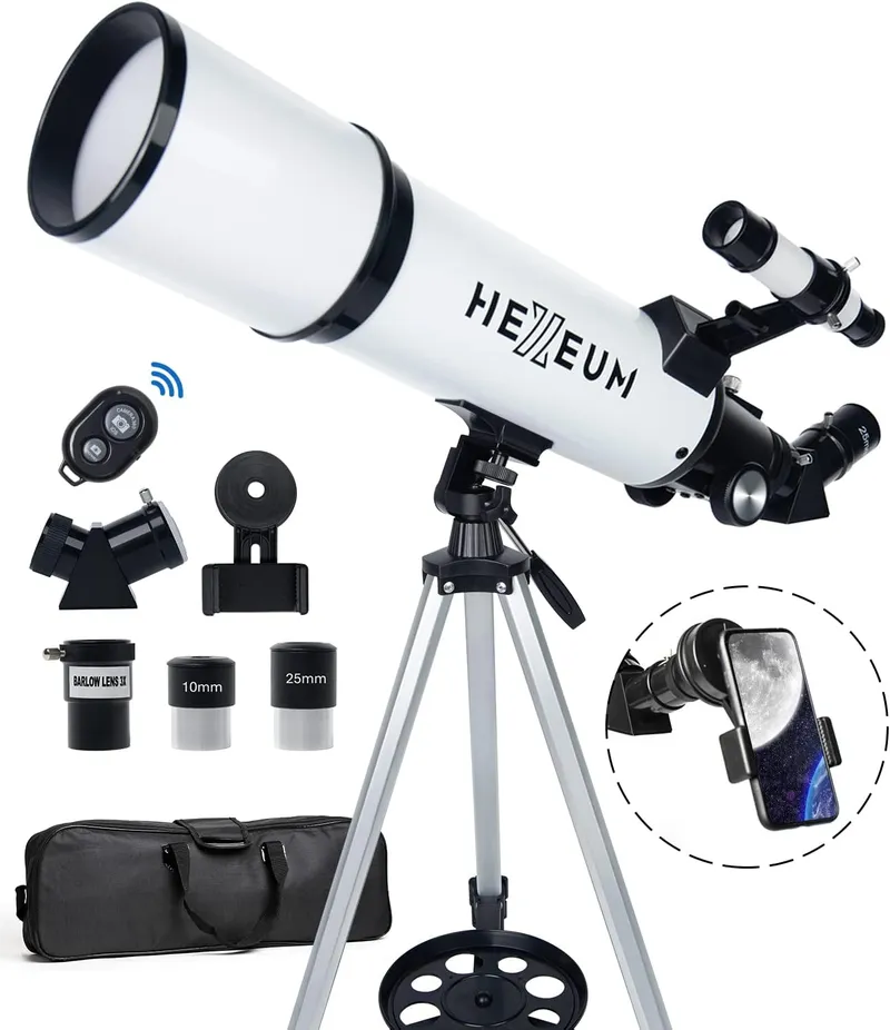Hexeum Telescope 80mm Aperture 600mm